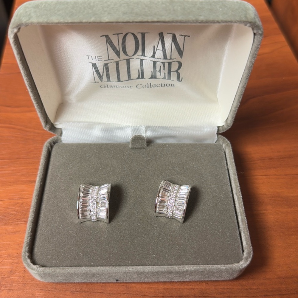 The Nolan Miller Glamour Collection Diamond Earrings